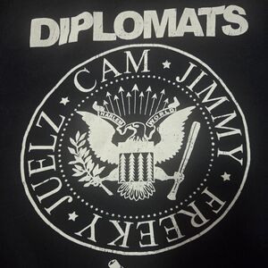 Vintage Reason Diplomats Ramones T-Shirt (Sz. M) RARE Rap/Hip-Hop